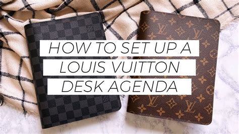 louis vuitton desk agenda replica|Louis Vuitton agenda planner.